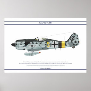 Fw-190 A-9 JG5 1 ポスター