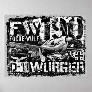 Fw 190 D-11 ポスター