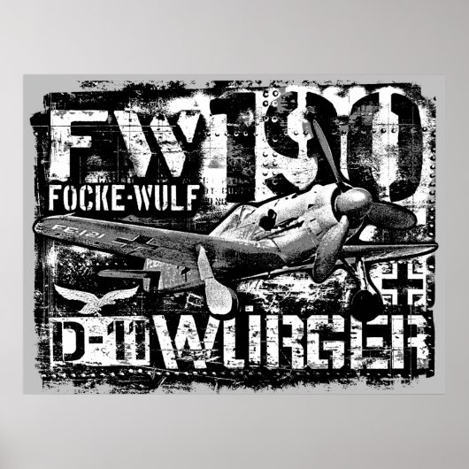 Fw 190 D-11 ポスター (正面)