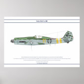 Fw-190 D-9 JG2 1 ポスター (正面)