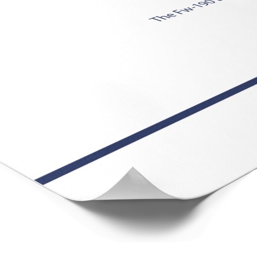 Fw-190 D-9 JG2 1 ポスター (角)