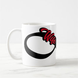 FW [2]インフィニティシンボルとマルチーズを持つ妻を撃つ コーヒーマグカップ