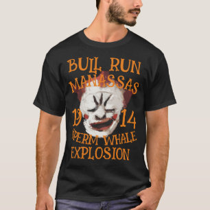FW HG SL マッコウクジラの爆発 BULL RUN MANASSAS Tシャツ