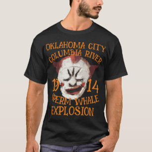 FW HG SL マッコウクジラ 爆発 オクラホマシティ Tシャツ