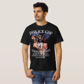 FW HG TSA トランプ FV イラン 戦争 WAG 犬 CBP S Tシャツ (正面フル)