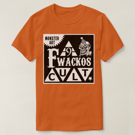 FWACKOS CULT MA Tシャツ (デザイン正面)