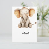 fwefwef 招待状 (スタンド正面)