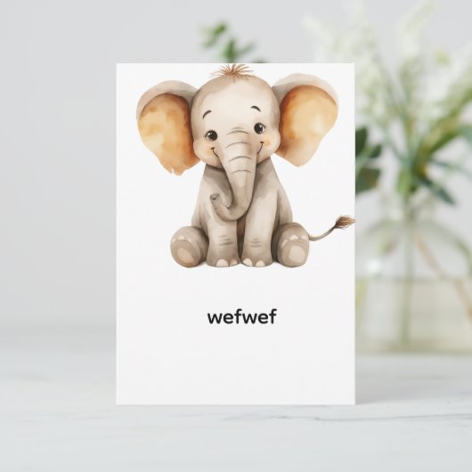 fwefwef 招待状 (スタンド正面)