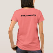 FWFLダメンTシャツ Tシャツ (裏面)
