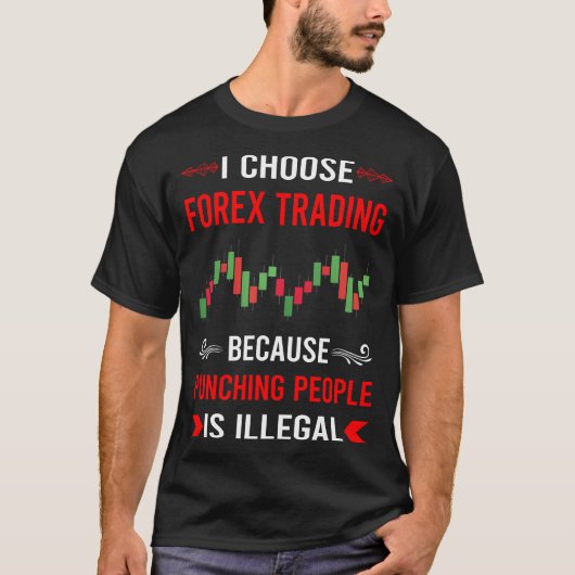 FXトレーディング パンチングトレーダー Tシャツ (正面)