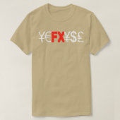 FX為替 Tシャツ (デザイン正面)