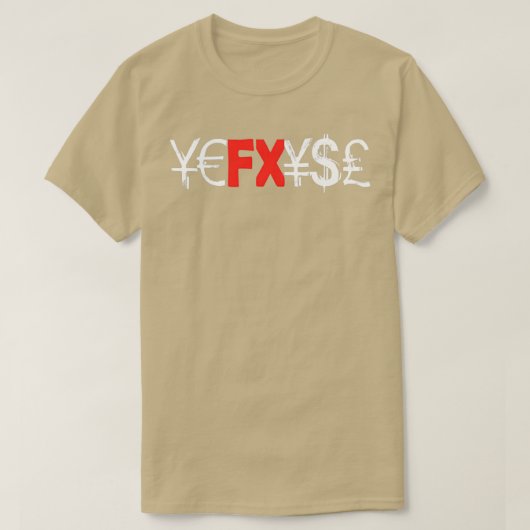 FX為替 Tシャツ (デザイン正面)