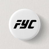 Fyc 缶バッジ (正面)