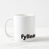 fylleangst コーヒーマグカップ (左)