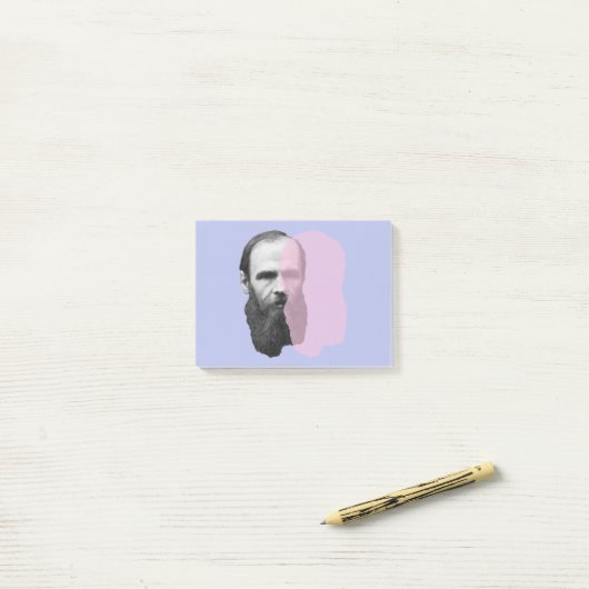 Fyodor Dostoevsky ポストイット (デスク上)