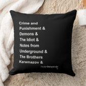 Fyodor Dostoyevsky クッション (ブランケット)