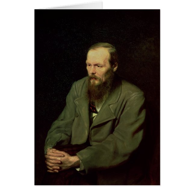 Fyodor Dostoyevsky 1872年のポートレート (正面)