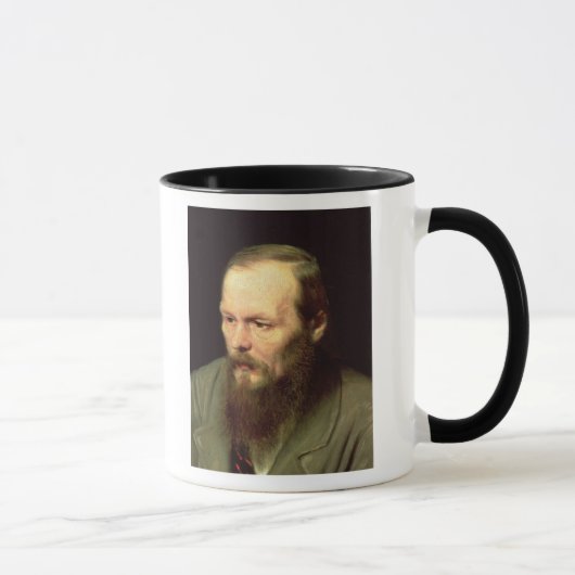 Fyodor Dostoyevsky 1872年のポートレート マグカップ (右)