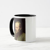 Fyodor Dostoyevsky 1872年のポートレート マグカップ (正面左)