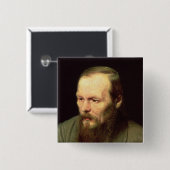Fyodor Dostoyevsky 1872年のポートレート 缶バッジ (正面&裏面)