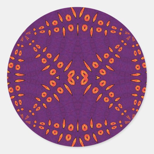 Fyre Trybeラウンドステッカー ラウンドシール (正面)