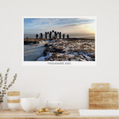 Fyrish Monument, Altiness, Scotland ポスター (キッチン)