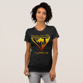 Fyxt RPGのロゴおよびモットーの暗闇の服装 Tシャツ (正面フル)
