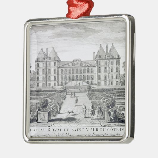 gからの聖者Maurの王室のな館の眺め メタルオーナメント