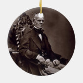 「Gから(1802-87年)、CuvillierフルーリアルフレッドAuguste セラミックオーナメント (裏面)