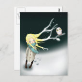 Gの冬の郵便はがき ポストカード (正面/裏面)