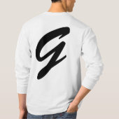 gの弾丸の証拠 tシャツ (裏面)