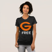 Gの自由なグルテンは放します Tシャツ (正面フル)