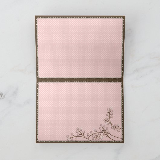 Gはガールカード 案内状 (内部)