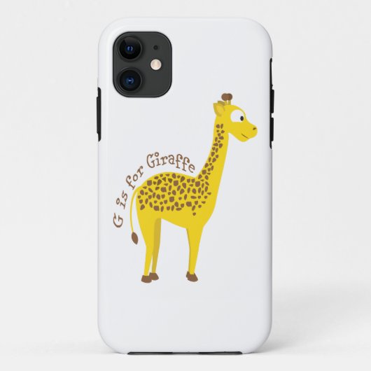 Gはキリンのためだ Case-Mate iPhoneケース (裏面)