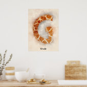 Gはキリン ポスター (キッチン)