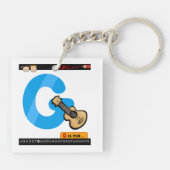 Gはギター用 キーホルダー (裏面)