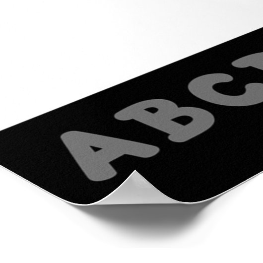 Gはギター用 ポスター (角)