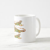 Gはグリーンイグアナ向け コーヒーマグカップ (正面右)