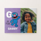 Gはグローバーのためだ|名前の追加 ジグソーパズル (横)