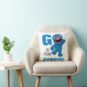 Gはグローバーの |名前の追加 クッション (椅子)