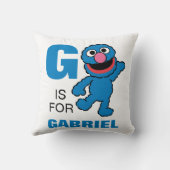 Gはグローバーの |名前の追加 クッション (裏面)