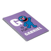 Gはグローバーの |名前の追加 ノートブック (右側)