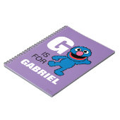 Gはグローバーの |名前の追加 ノートブック (左側)