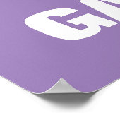 Gはグローバーの |名前の追加 ポスター (角)