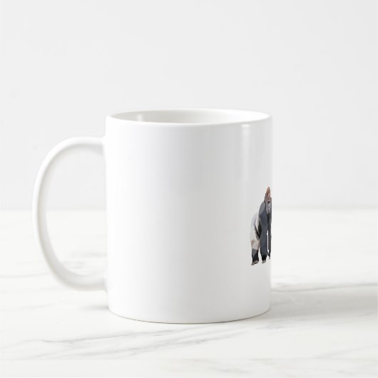Gはゴリラだ コーヒーマグカップ (左)
