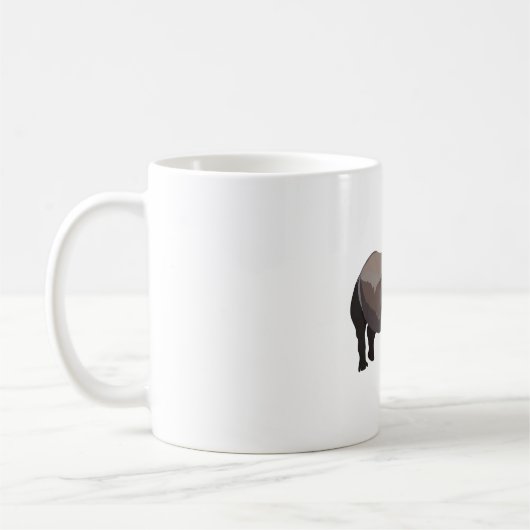 Gはサイ素晴らしノの一角だ コーヒーマグカップ (左)