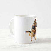 Gはドイツの羊飼いだ コーヒーマグカップ (正面左)