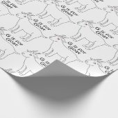 Gはヤギの包装紙のためです ラッピングペーパー (角)