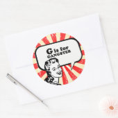 Gは暴力団向きだ ラウンドシール (封筒)