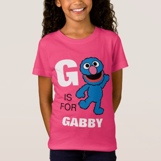 Gは|があなたの名前を加えるグローバーのためです Tシャツ (正面)